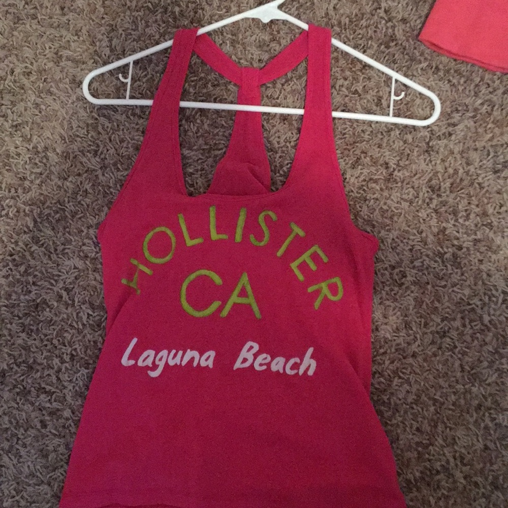 Pink tank top